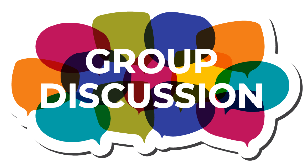 Group discussion sticker