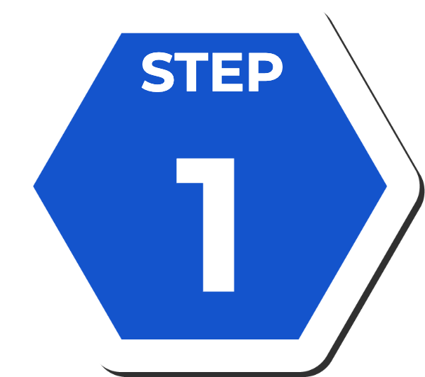 Step 1 sticker