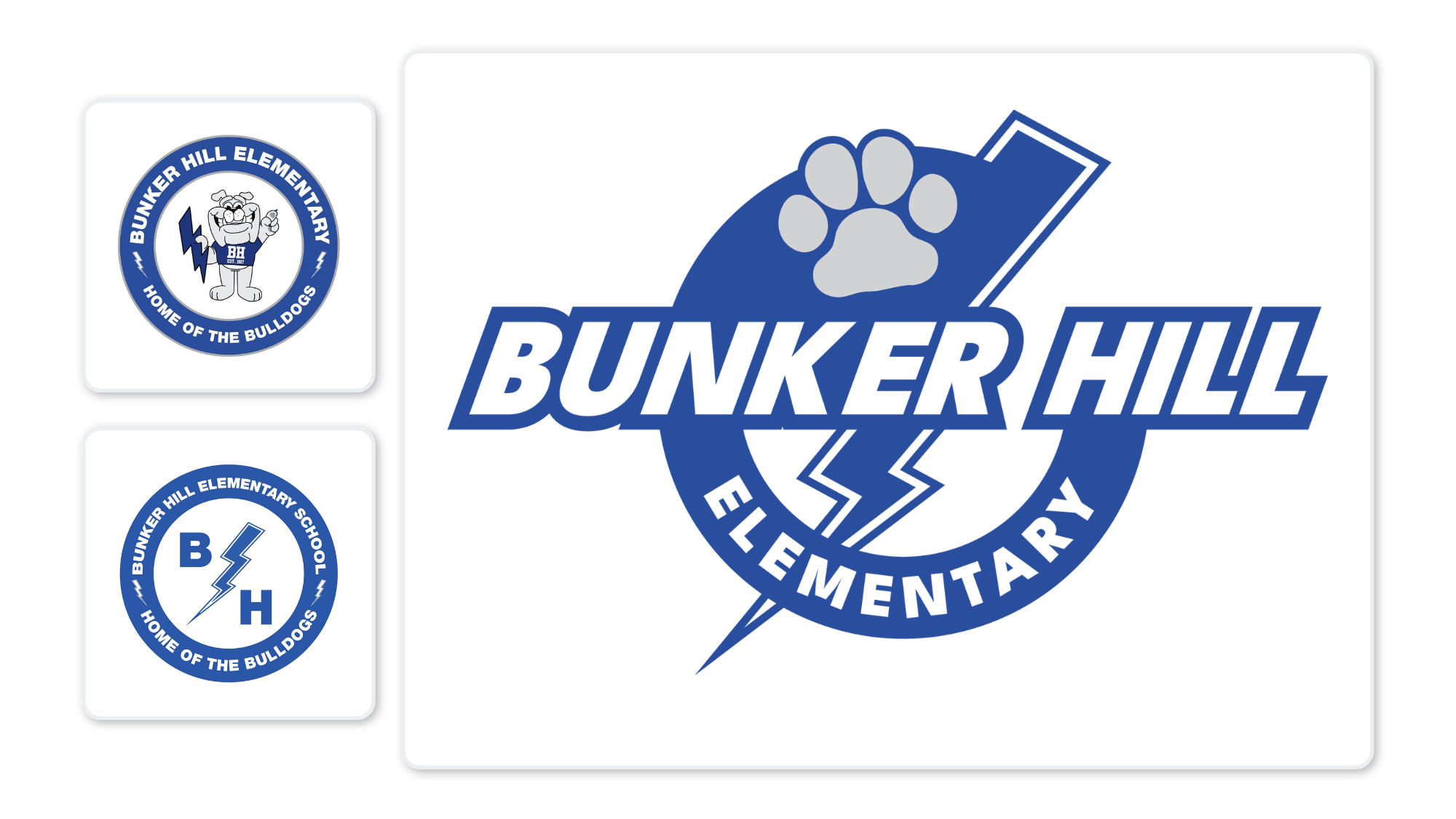 Bunker Hill Elementary identity: before.