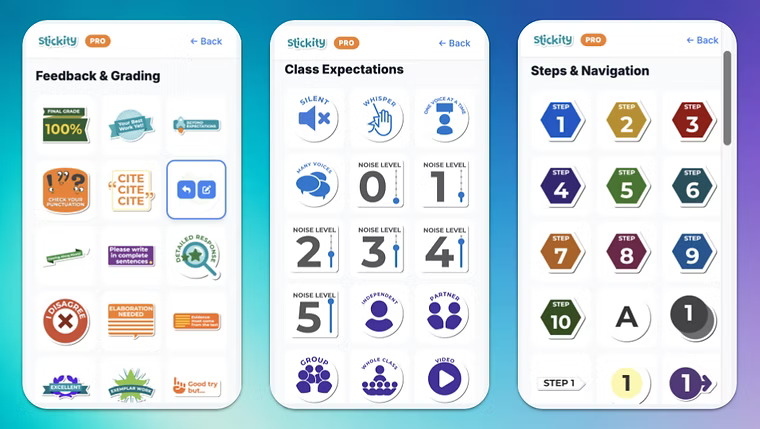 Stickity preview