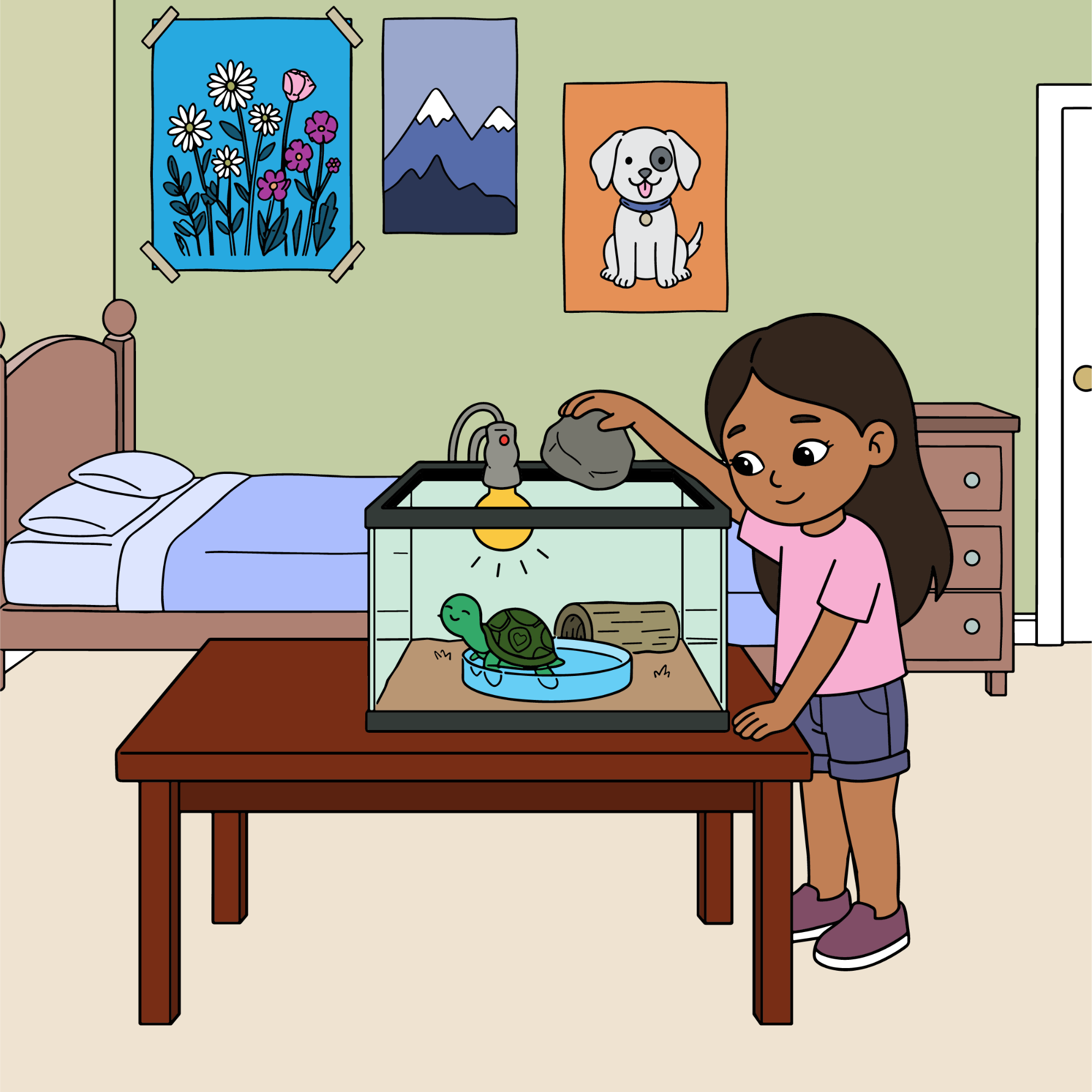 Decodable reader illustration 18.