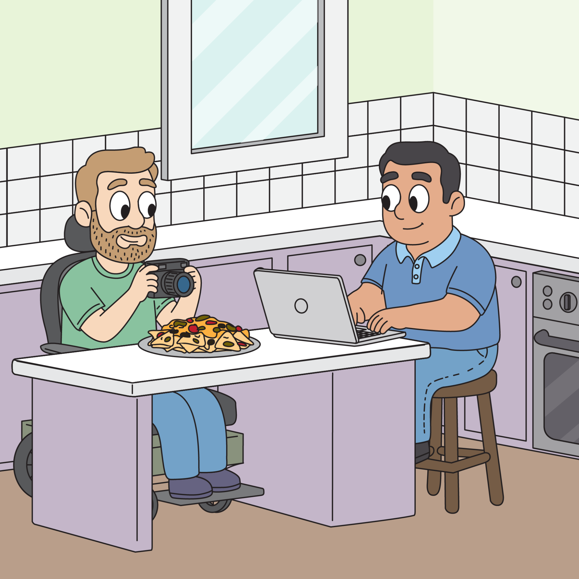 Decodable reader illustration 7.