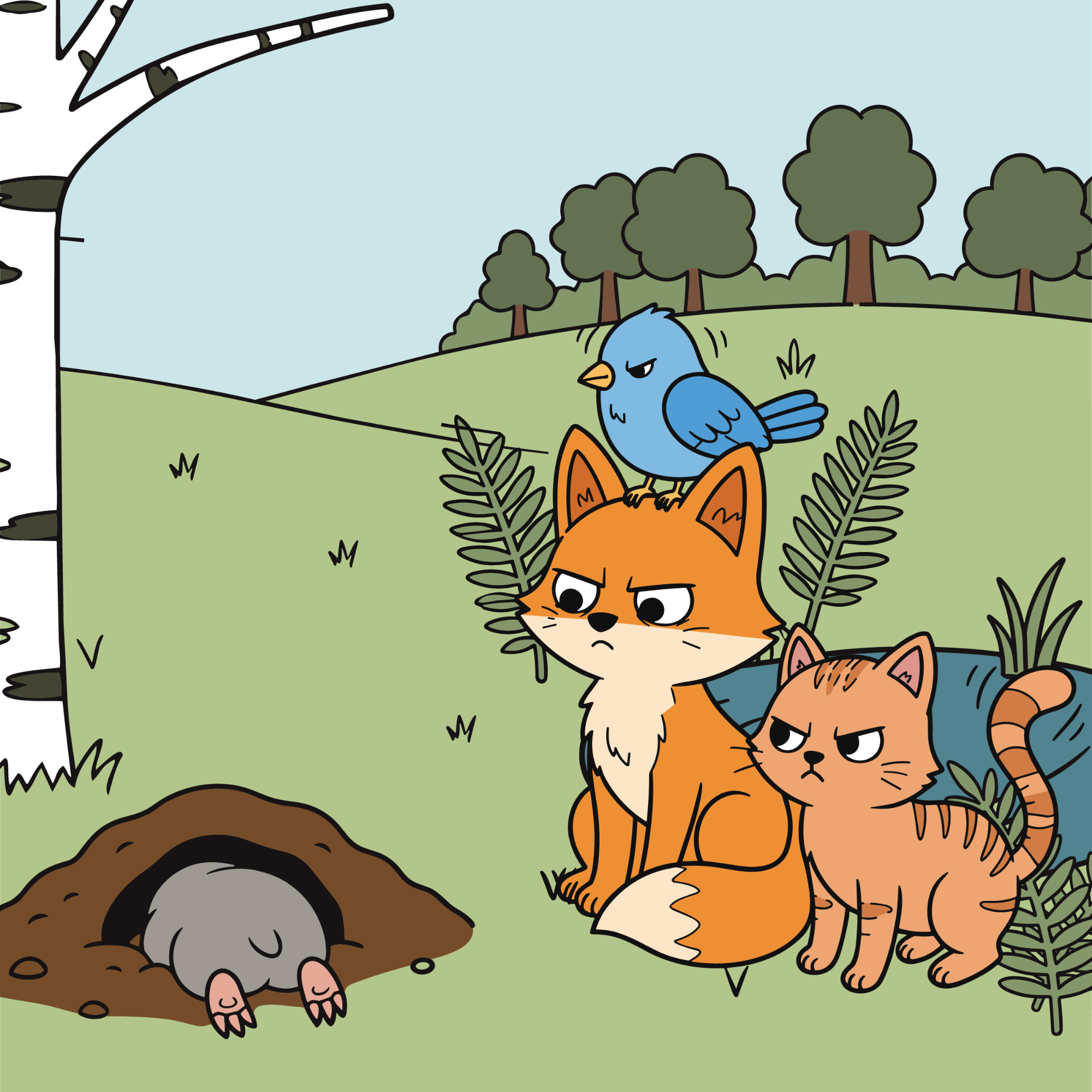 Decodable reader illustration 9.