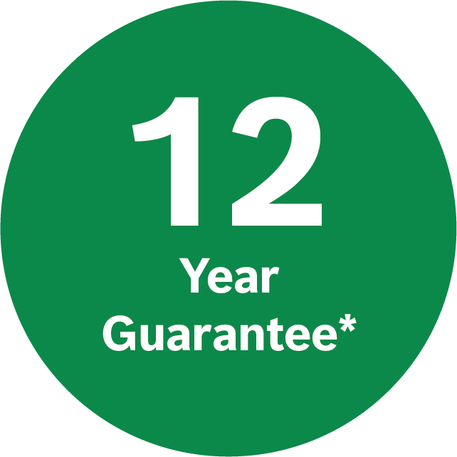 12 years guarantee