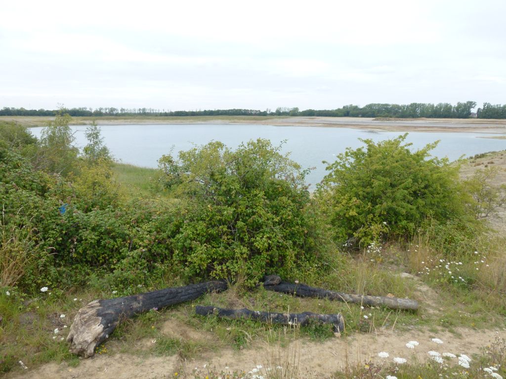 Flooded "brick" pit near Yaxley, Peterborough