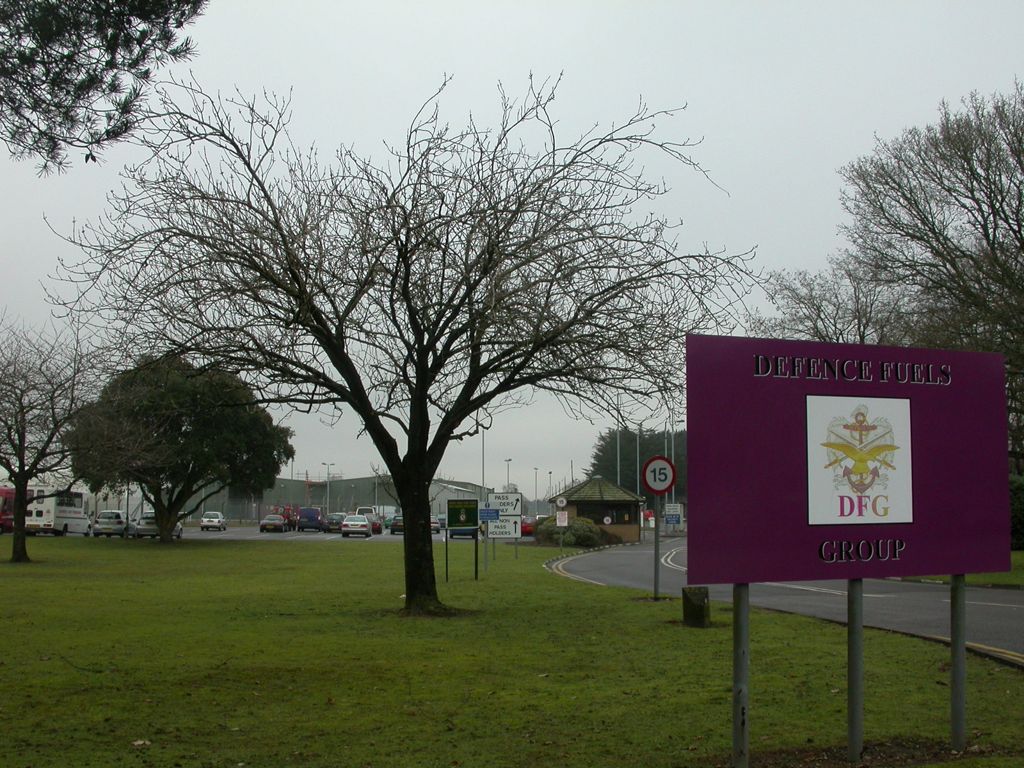 West Moors, fuel depot