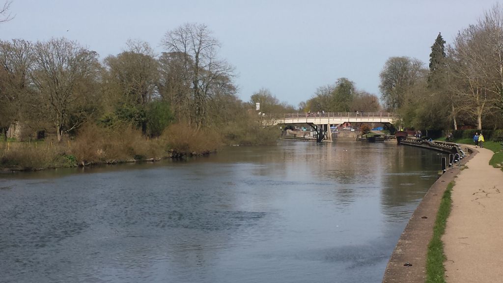 Goring and Streatley Bridge, England