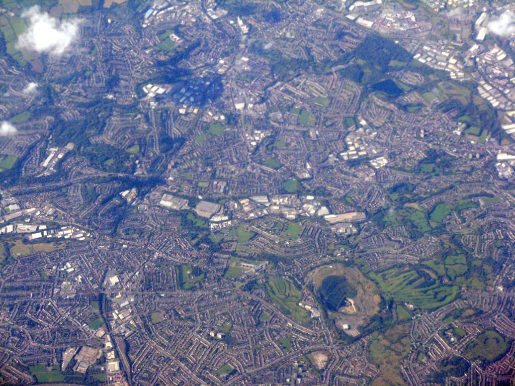 Rowley Regis from the air