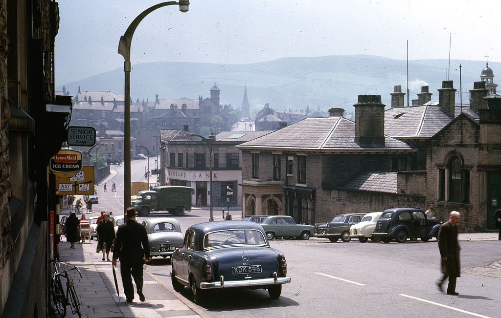 Norfolk Street, Glossop ca 1960