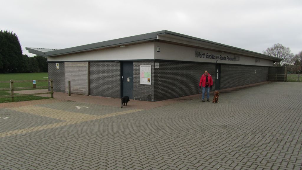 North Baddesley Sports Pavilion and car park