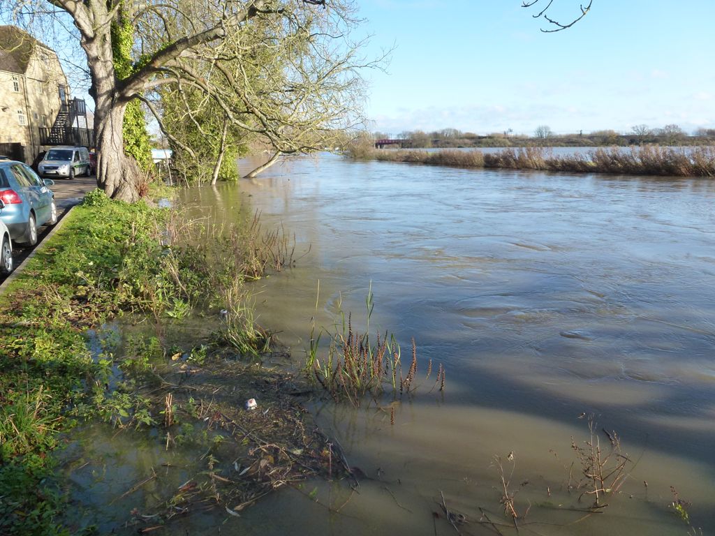 The River Great Ouse at Brampton Mill