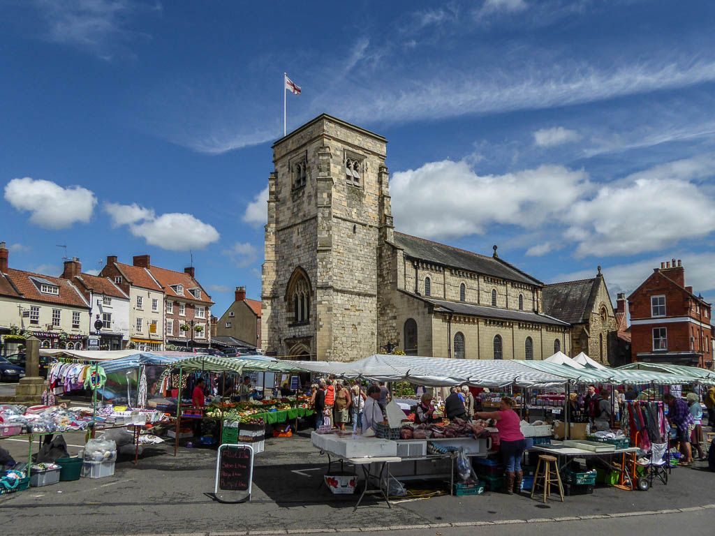 St Michael's Church, Market Place, Malton, Yorkshire