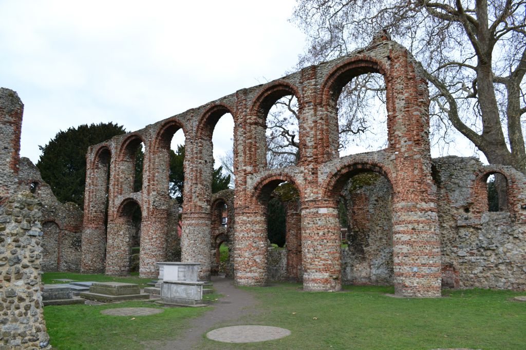 The Priory Remains of St Julian and St Botolph, Colchester, Essex