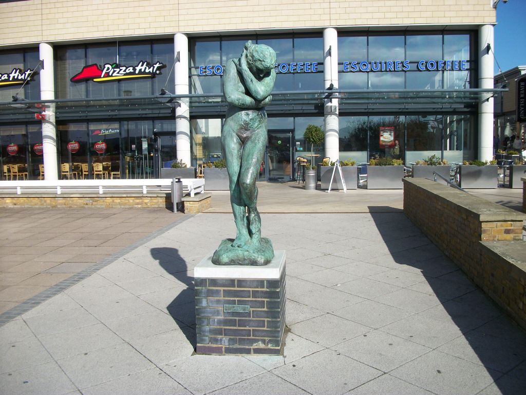 Eve by Rodin, Water Garden, Harlow, Essex