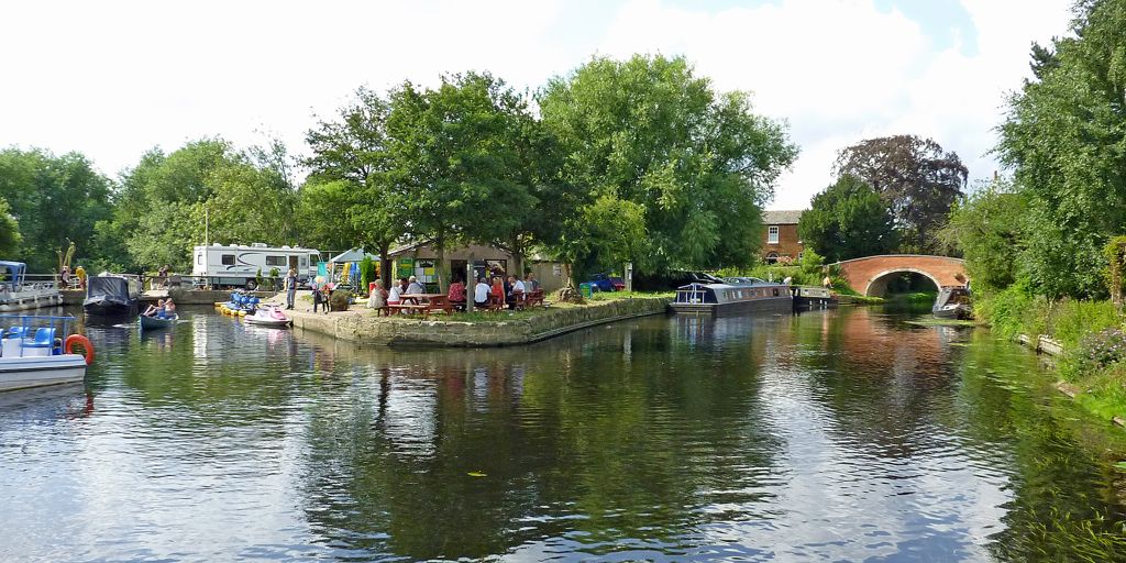 River Soar at Barrow upon Soar, Leicestershire