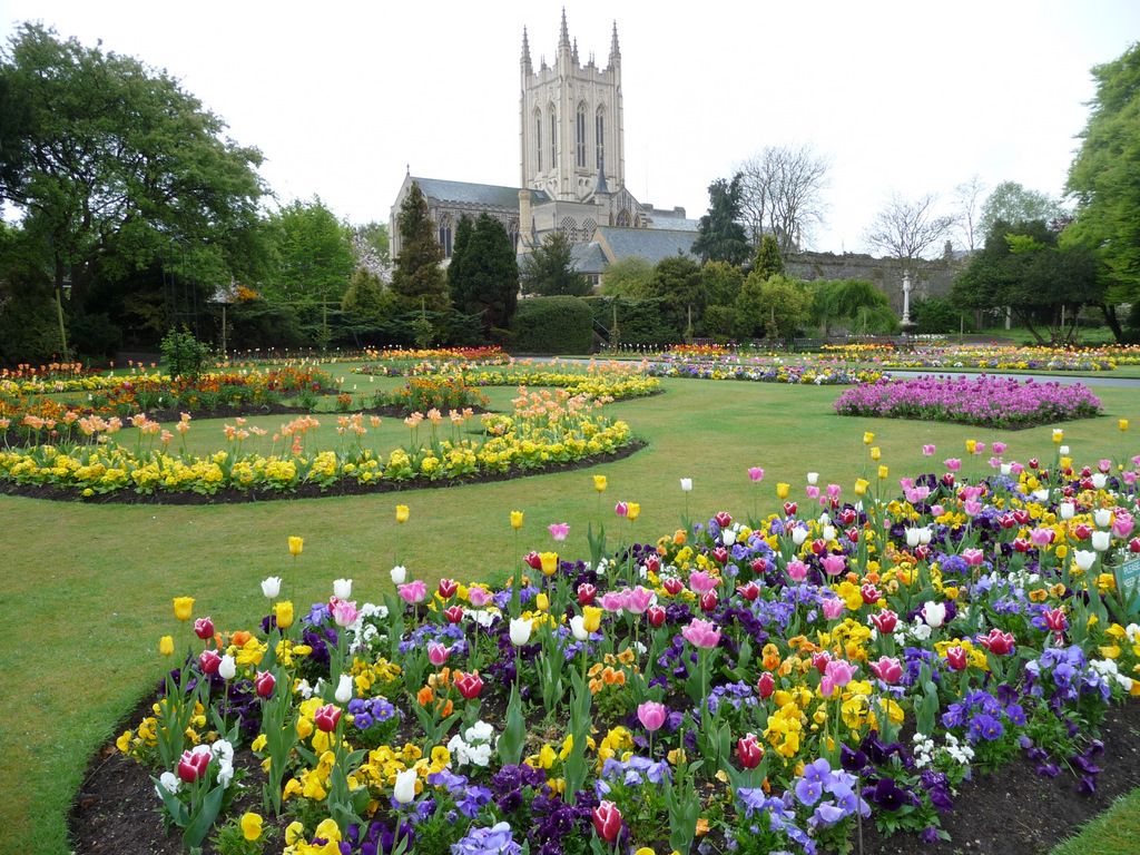 Abbey Gardens, Bury St Edmunds, Suffolk