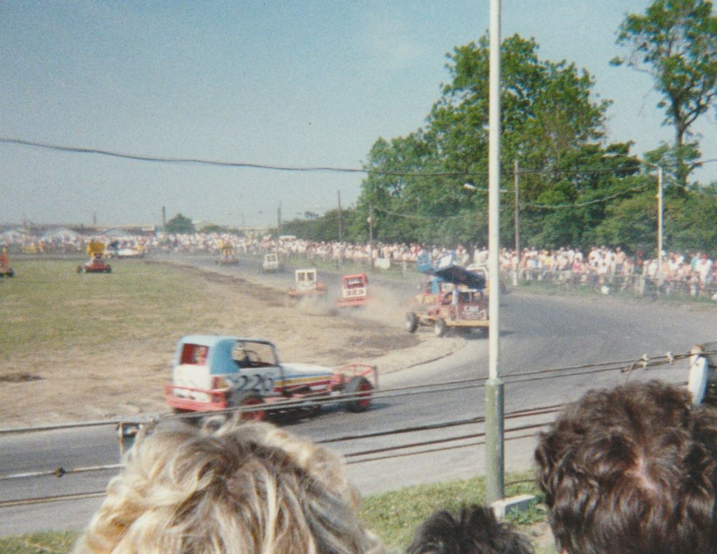 Stock car racing at Newton Aycliffe in 1989