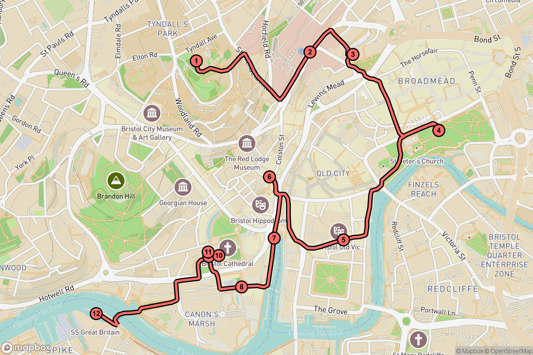 Route map