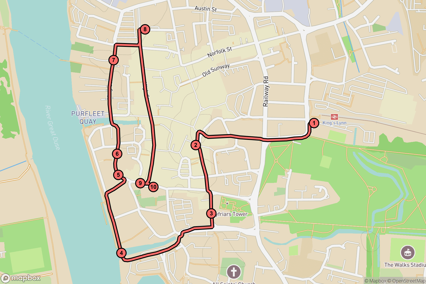 Route map