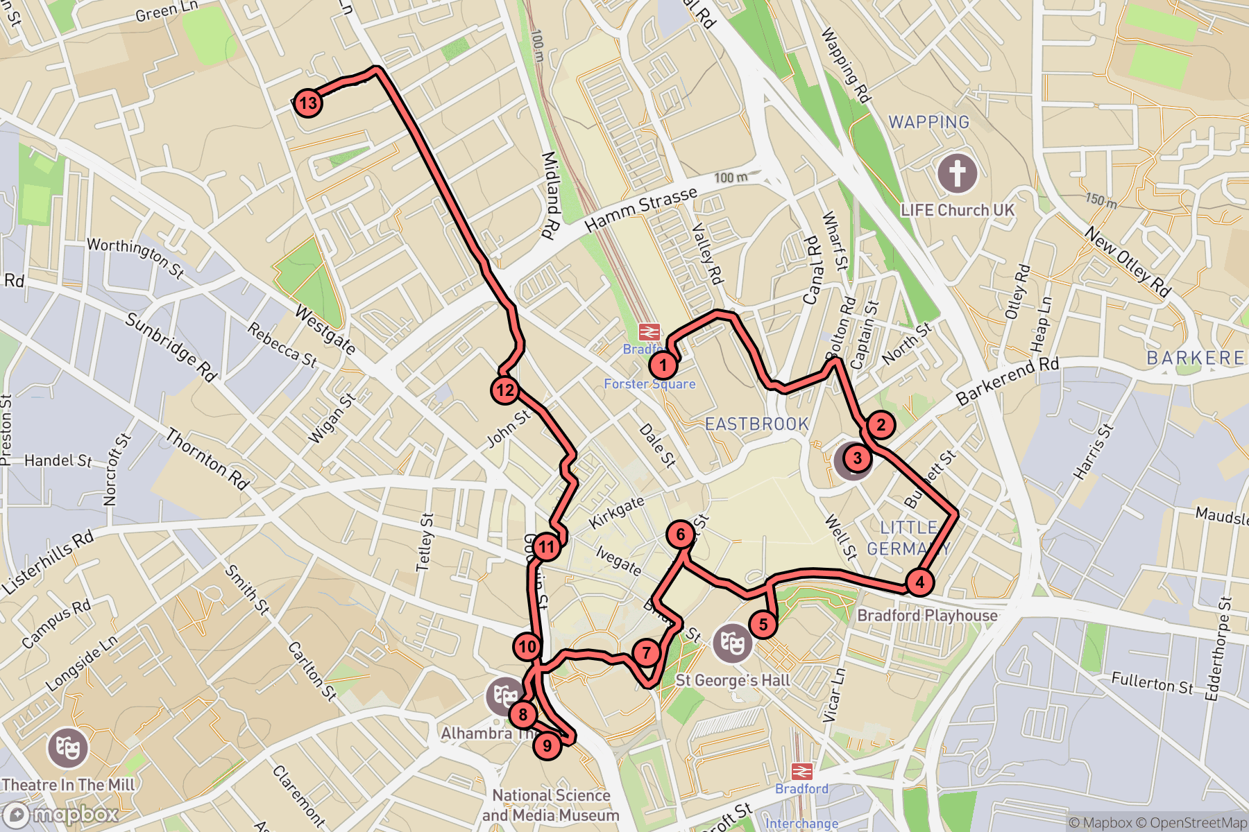 Route map