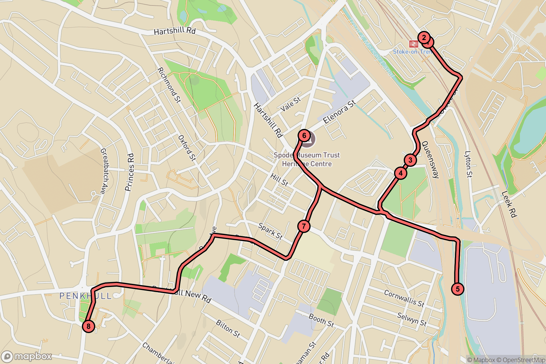 Route map