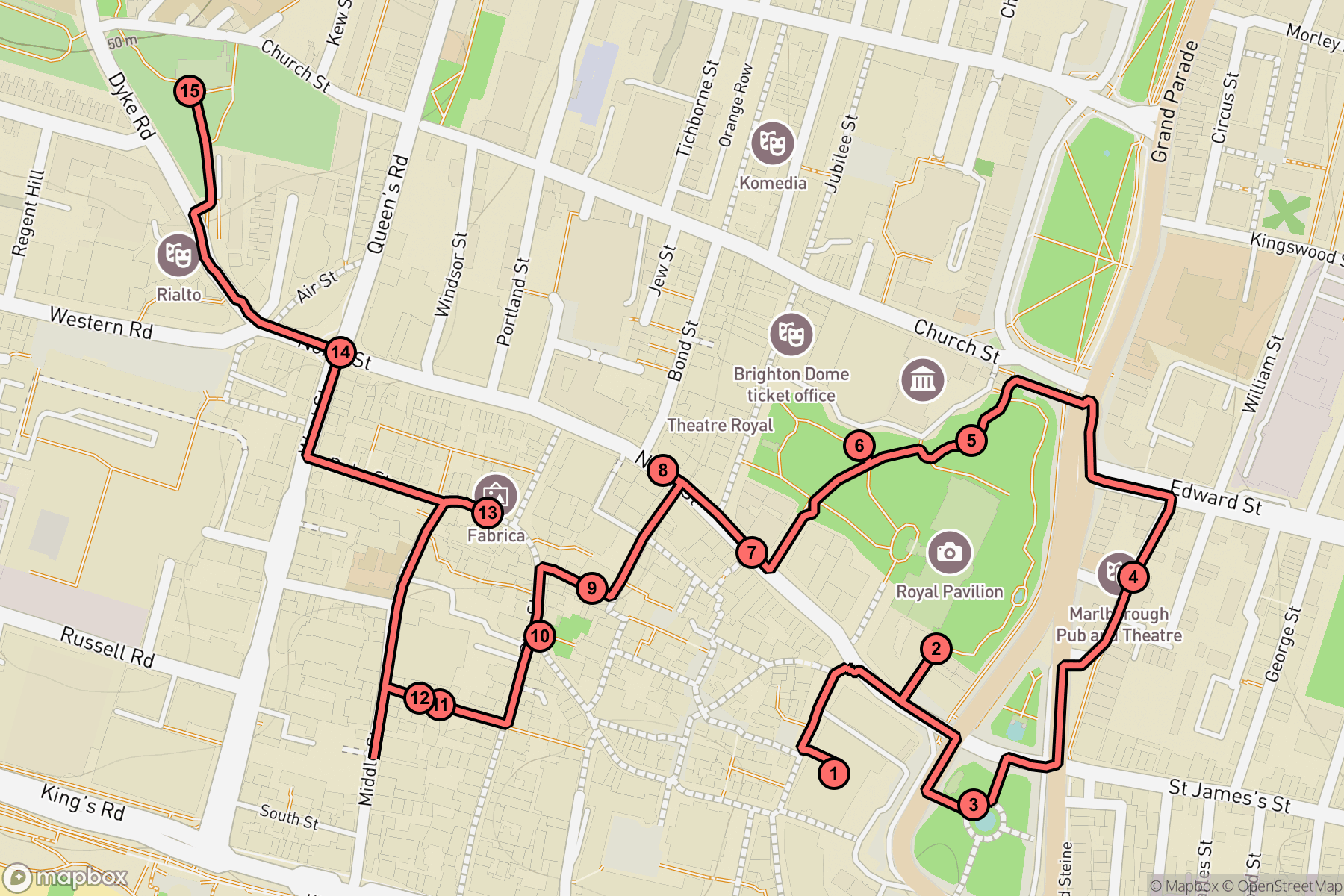 Route map