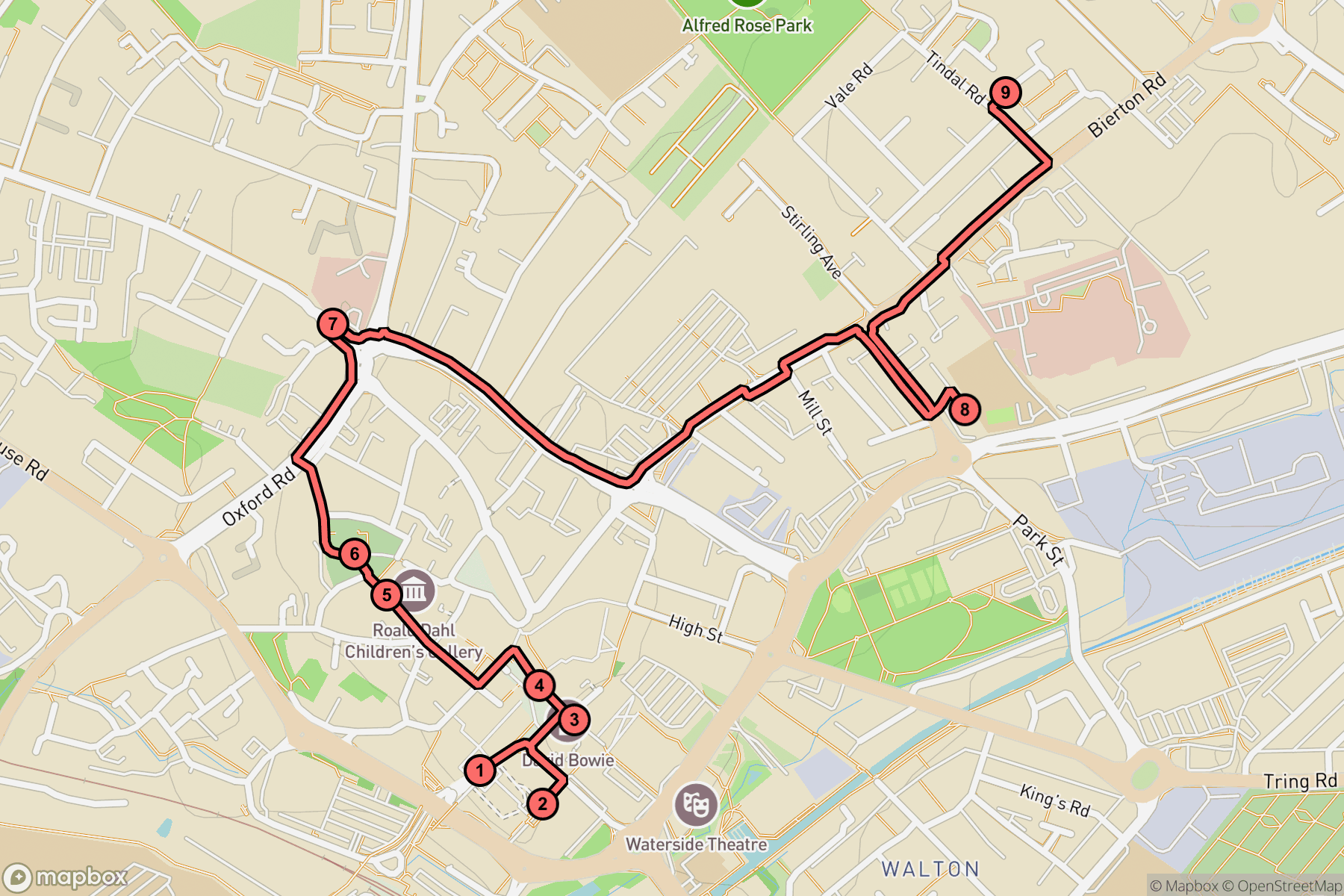 Route map