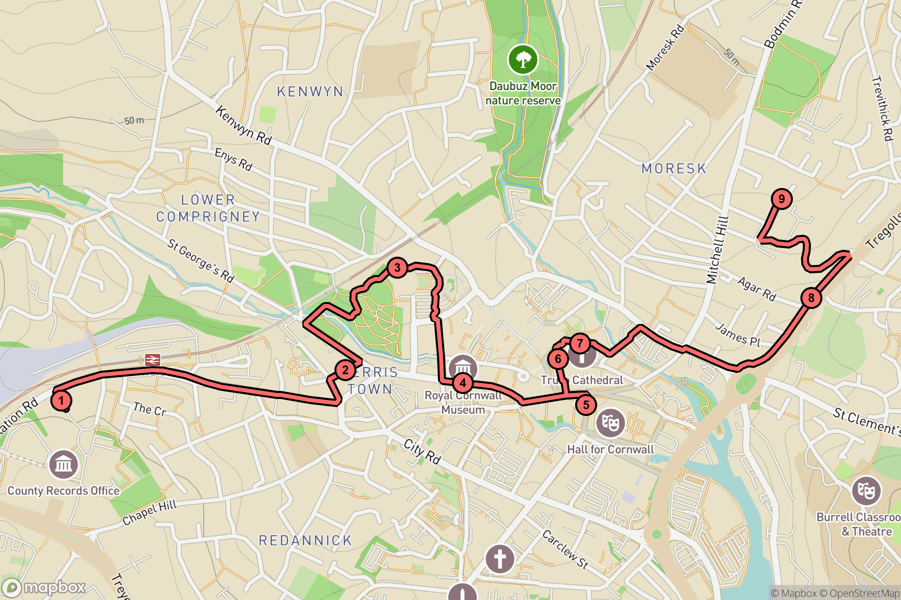 Route map