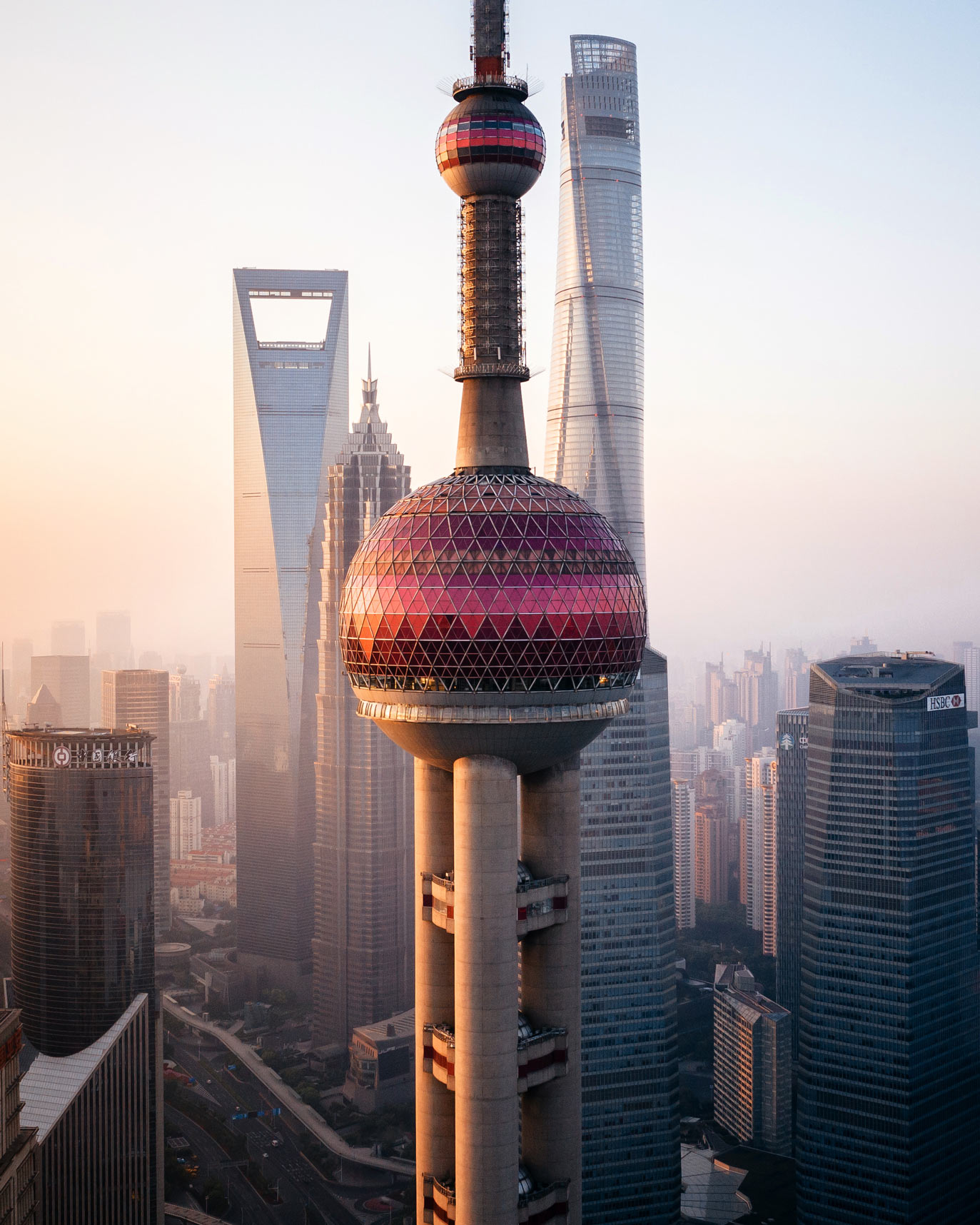 Oriental Pearl Tv Tower Shanghai Tower Jin Mao Tower And Shanghai World Financial Center Explorest 6661