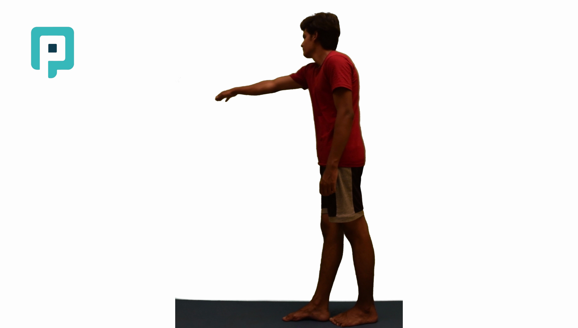 tandem stance with forward reach - beginner Lower Body exercise