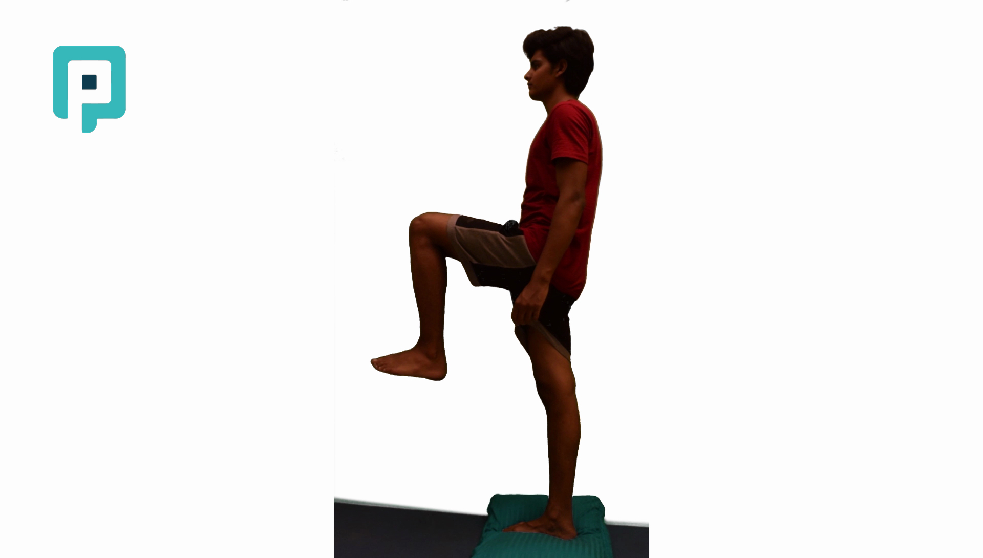 single leg march on pillow - beginner Lower Body exercise
