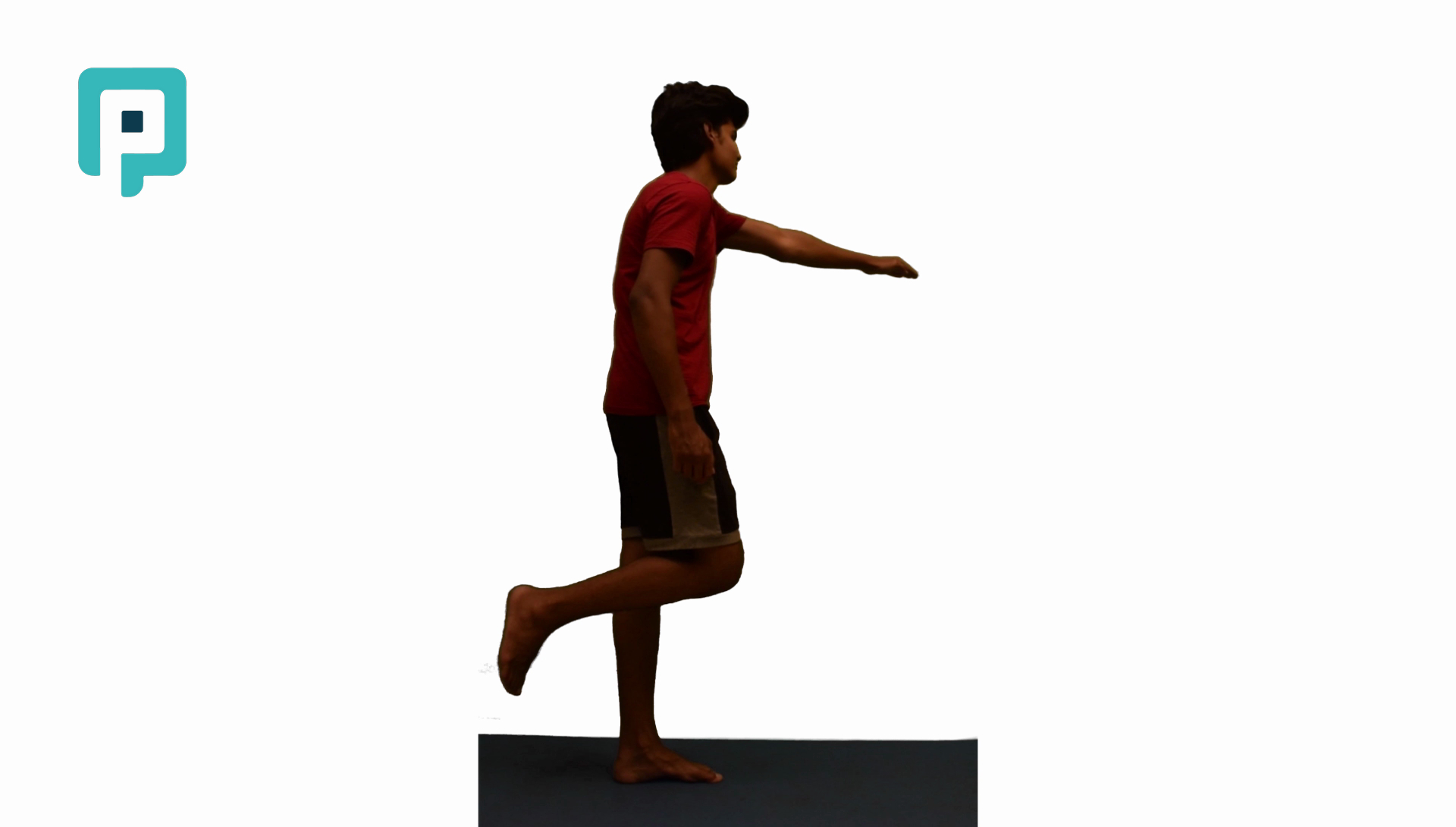 single leg standing reach with arm - beginner Lower Body exercise