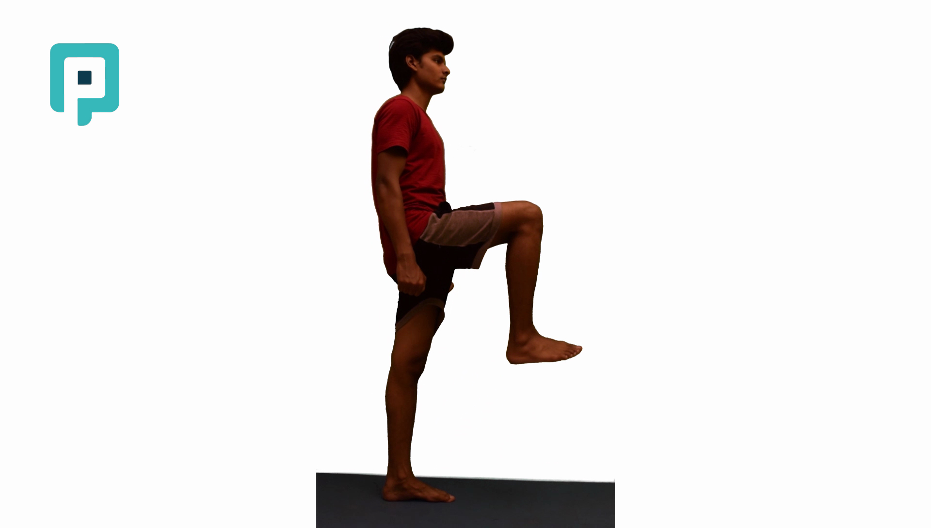standing marching in place - beginner Lower Body exercise