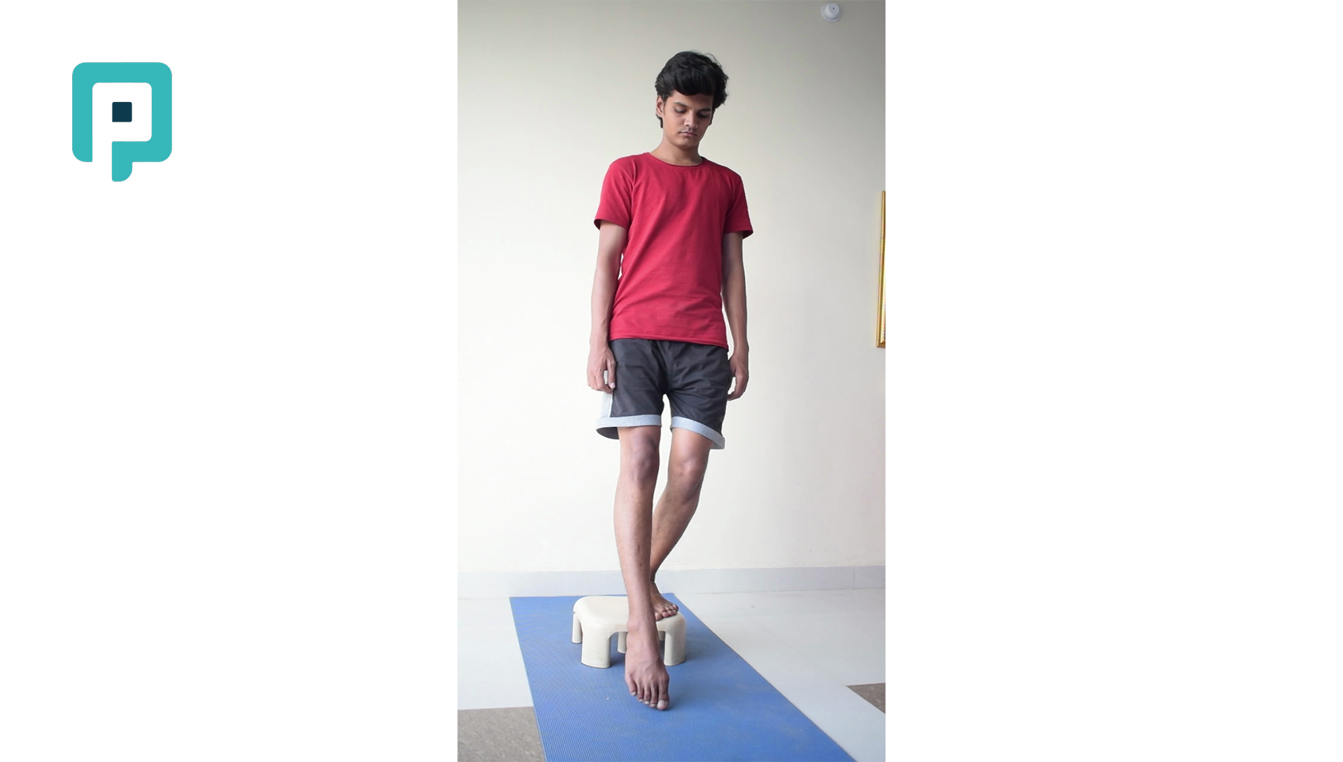 forward step down exercise - beginner Lower Body exercise