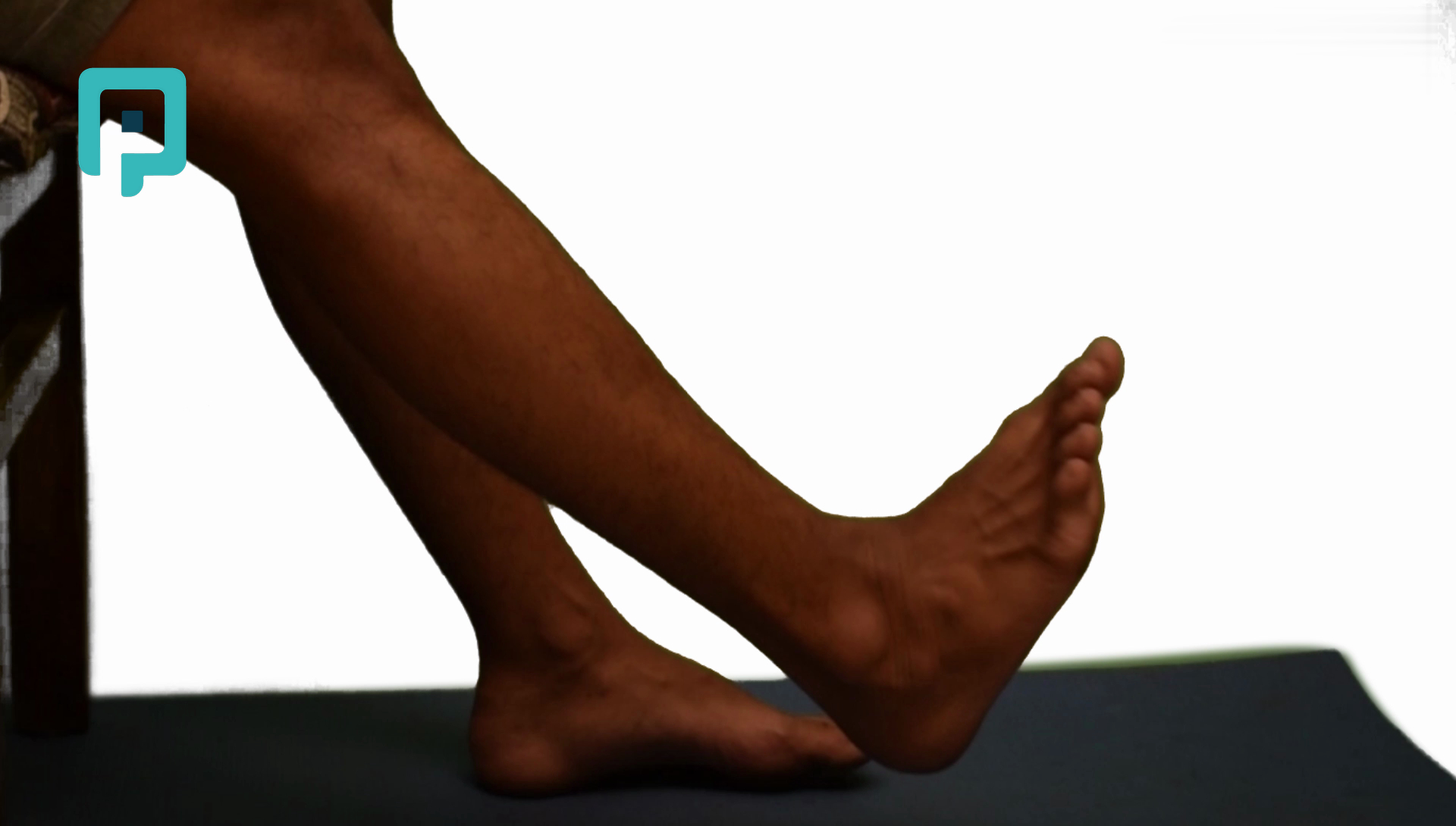 ankle dorsiflexion in sitting - beginner Lower Body exercise