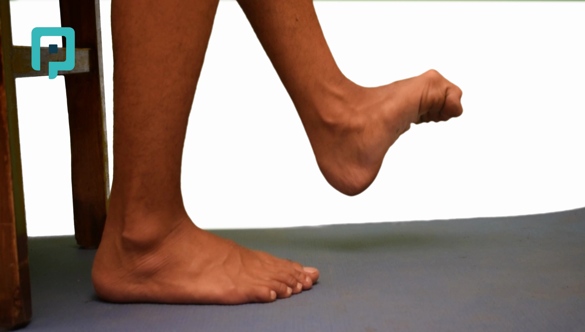 sitting toe curl - beginner Lower Body exercise