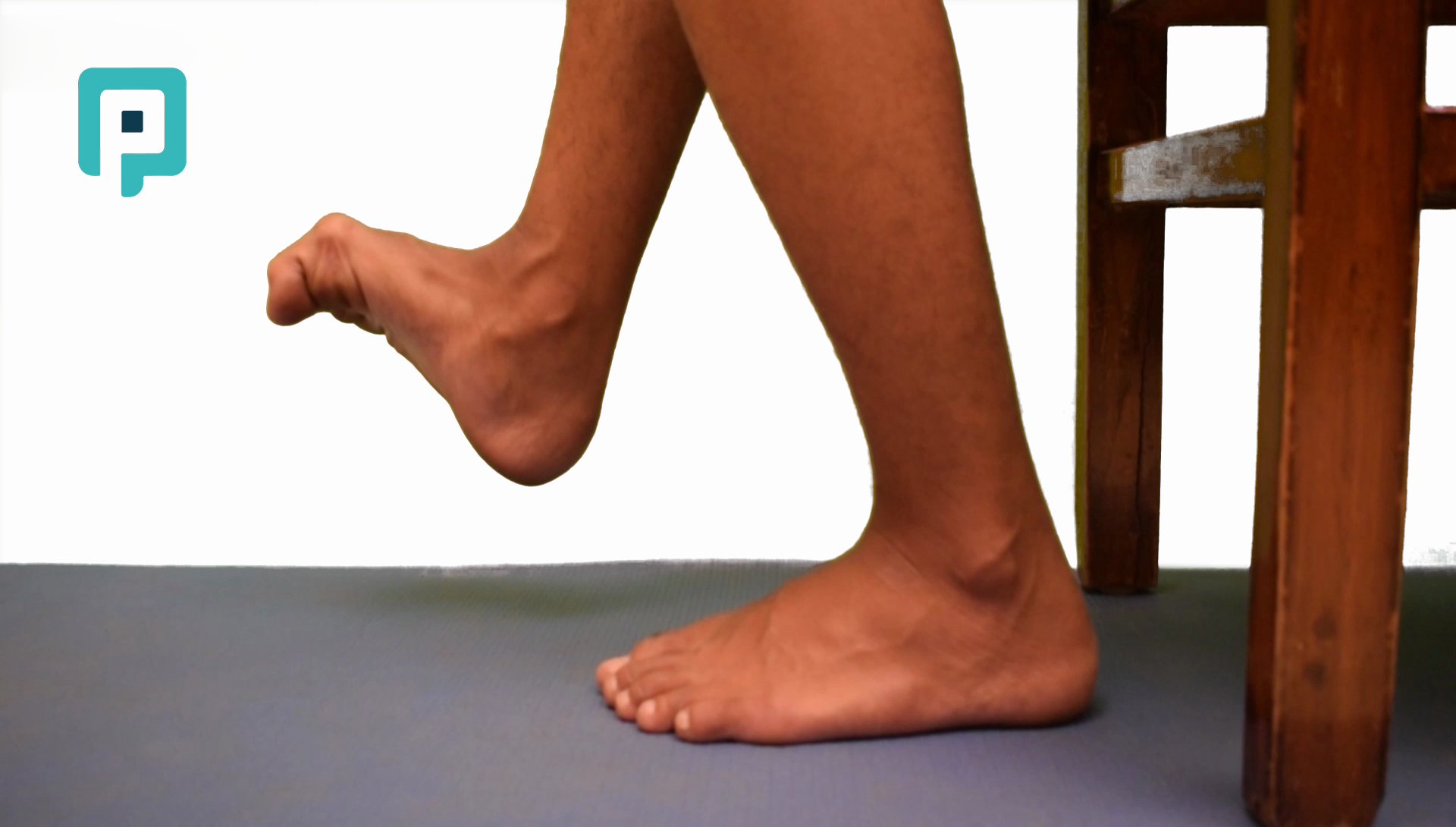 seated toe curl exercise - beginner Lower Body exercise