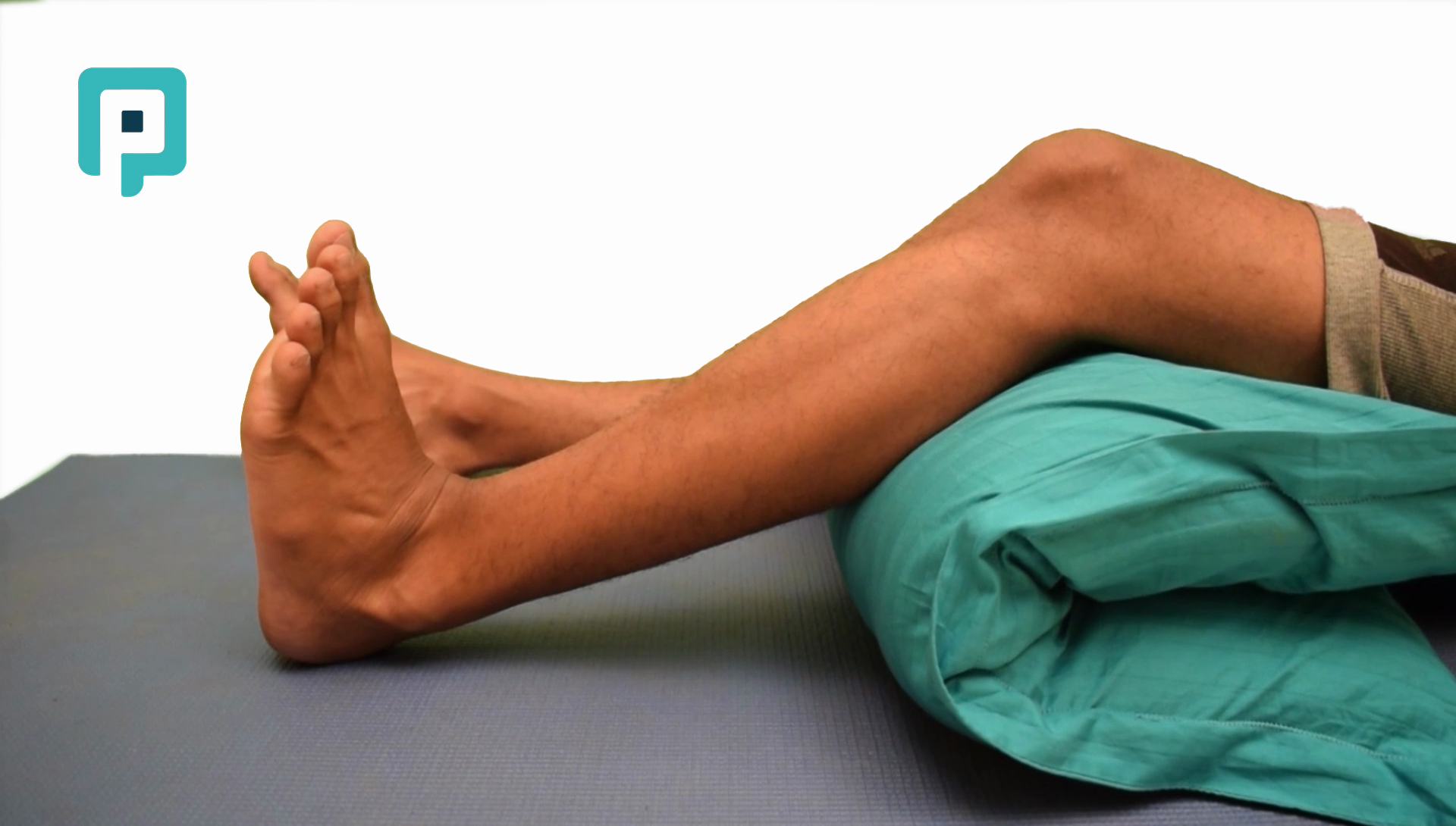 ankle pump in knee flexion - beginner Lower Body exercise