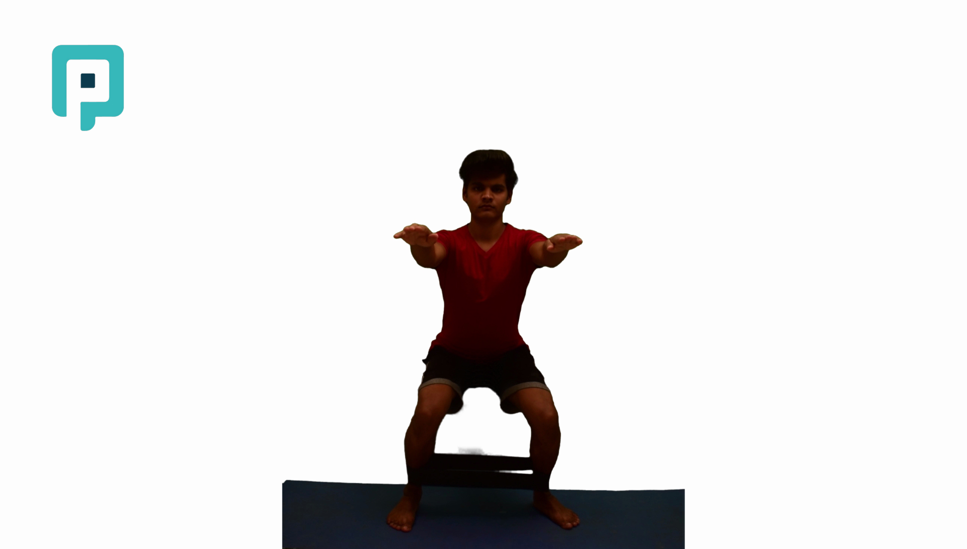 lateral walk in squat with resistance band - beginner Lower Body exercise