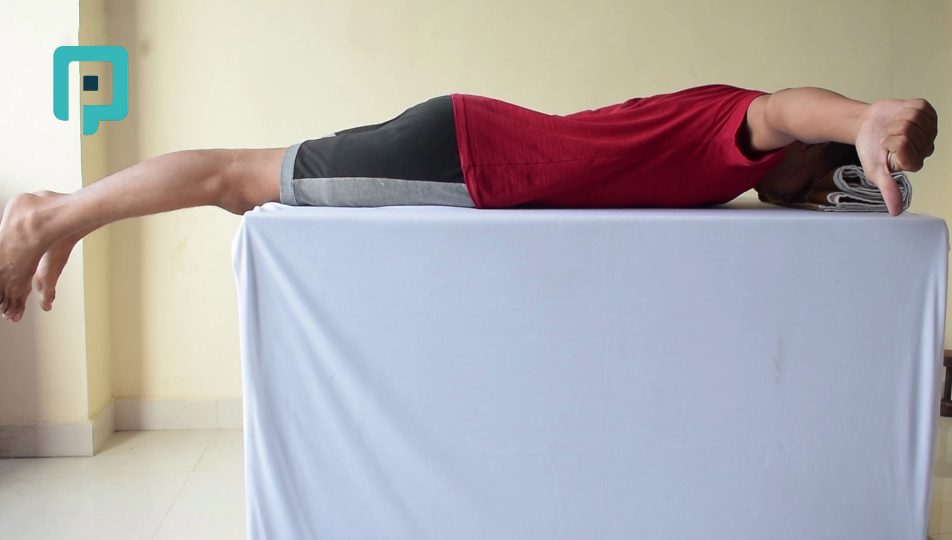 prone rhomboids - beginner Upper Body exercise
