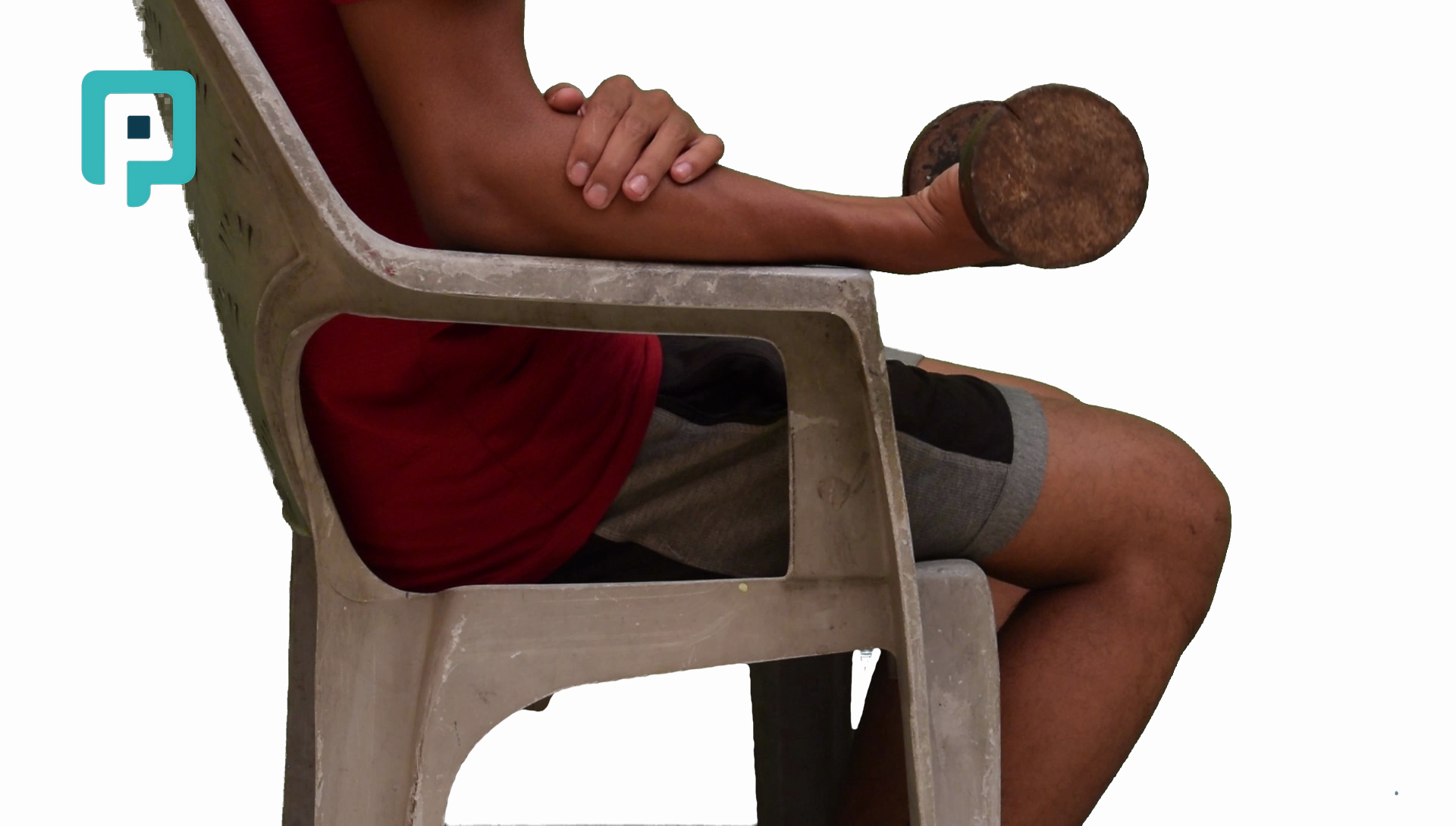 wrist flexion with dumbbell - beginner Upper Body exercise