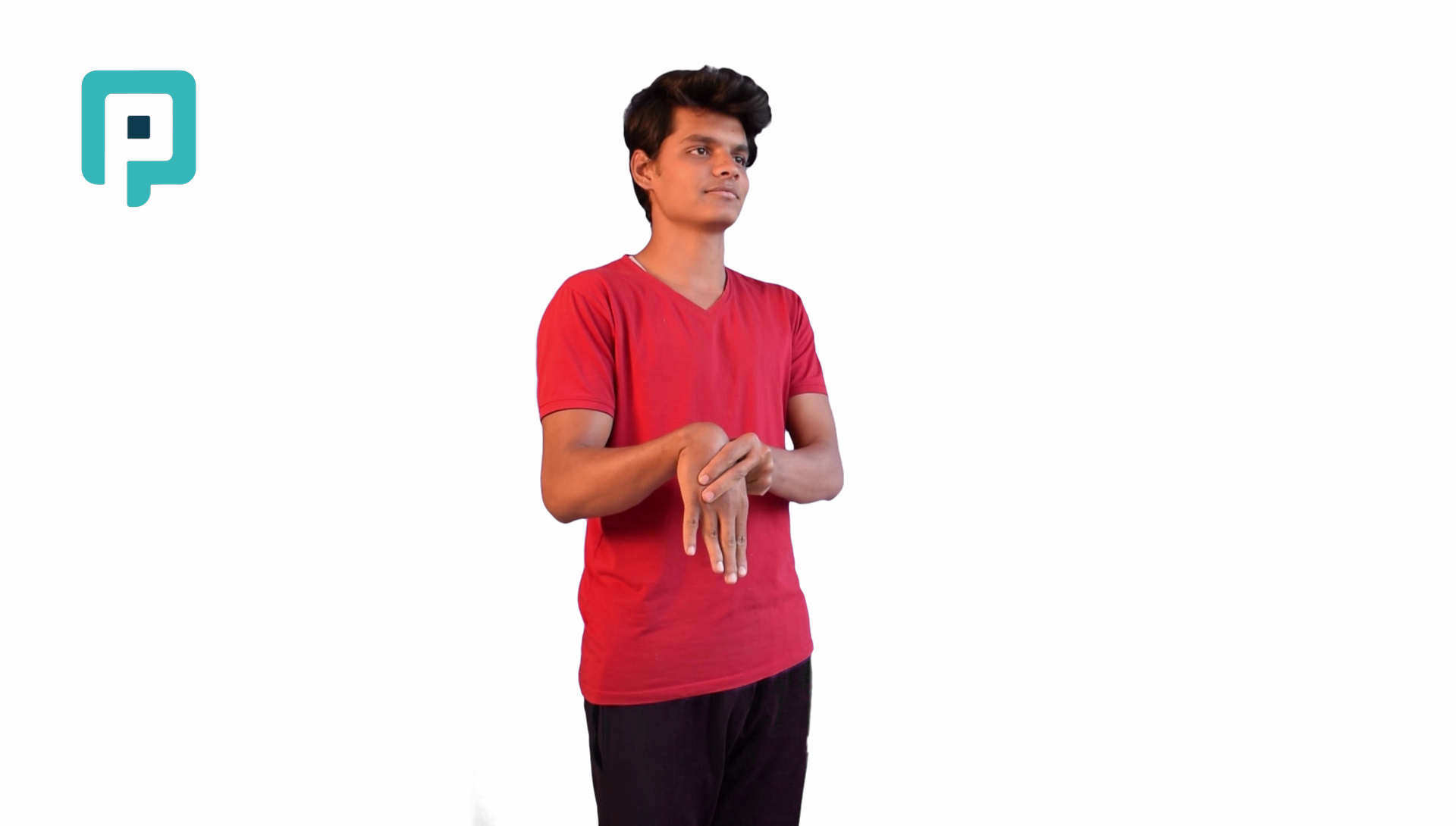 wrist flexion stretch with elbow bent - beginner Upper Body exercise