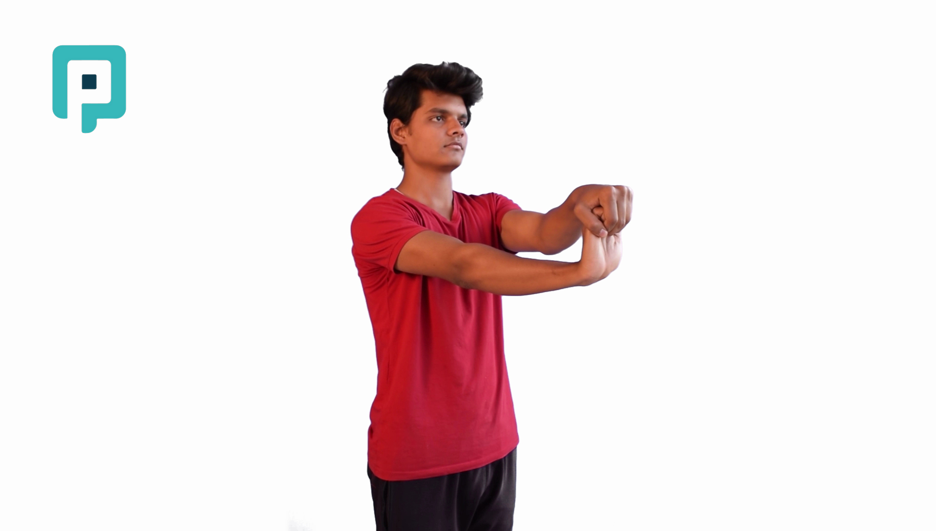 finger wrist flexor stretch - beginner Upper Body exercise