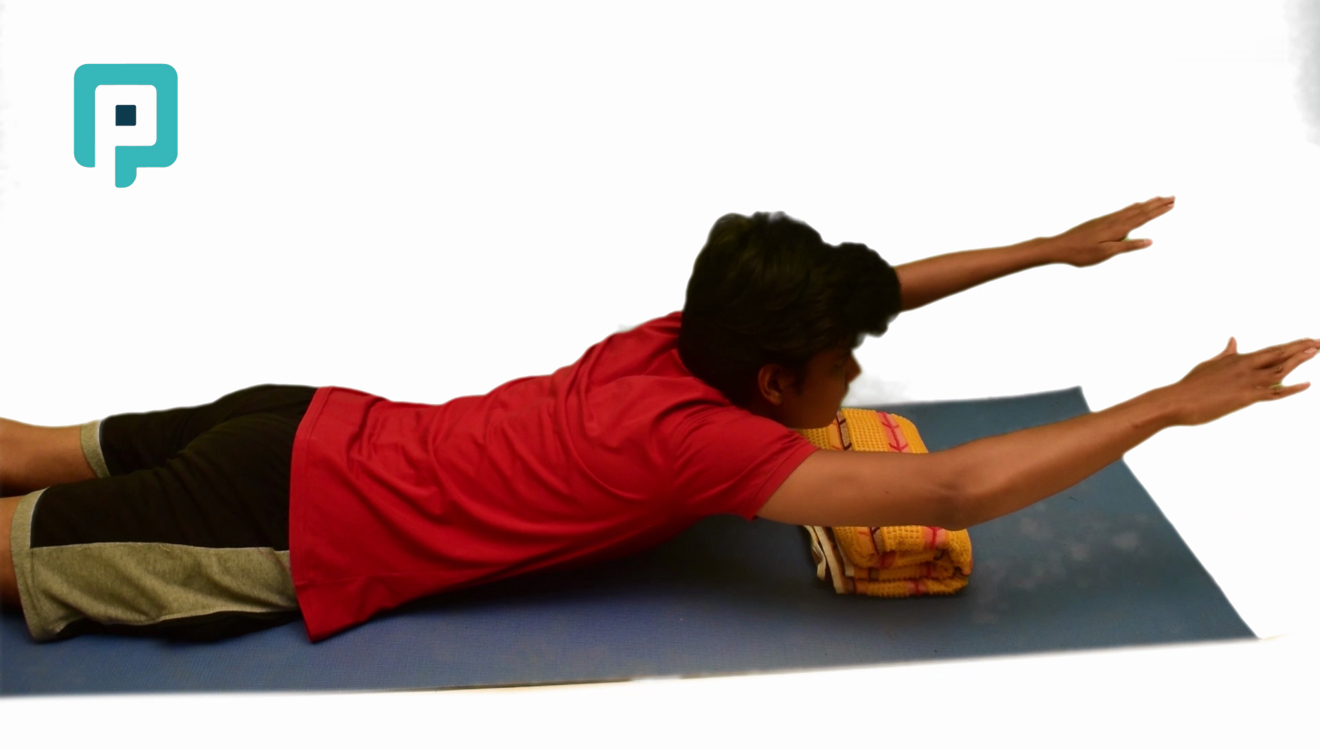 superman position - beginner Lower Body exercise