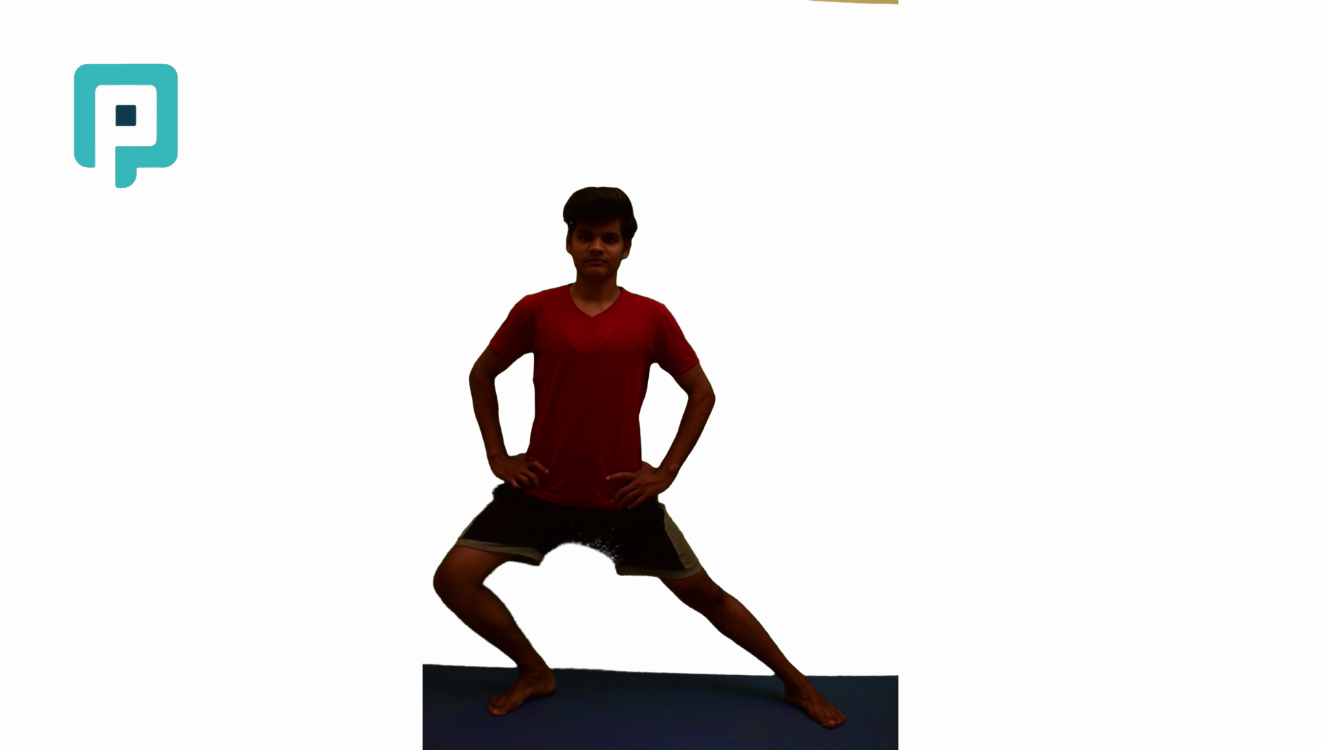 side lunge - beginner Lower Body exercise