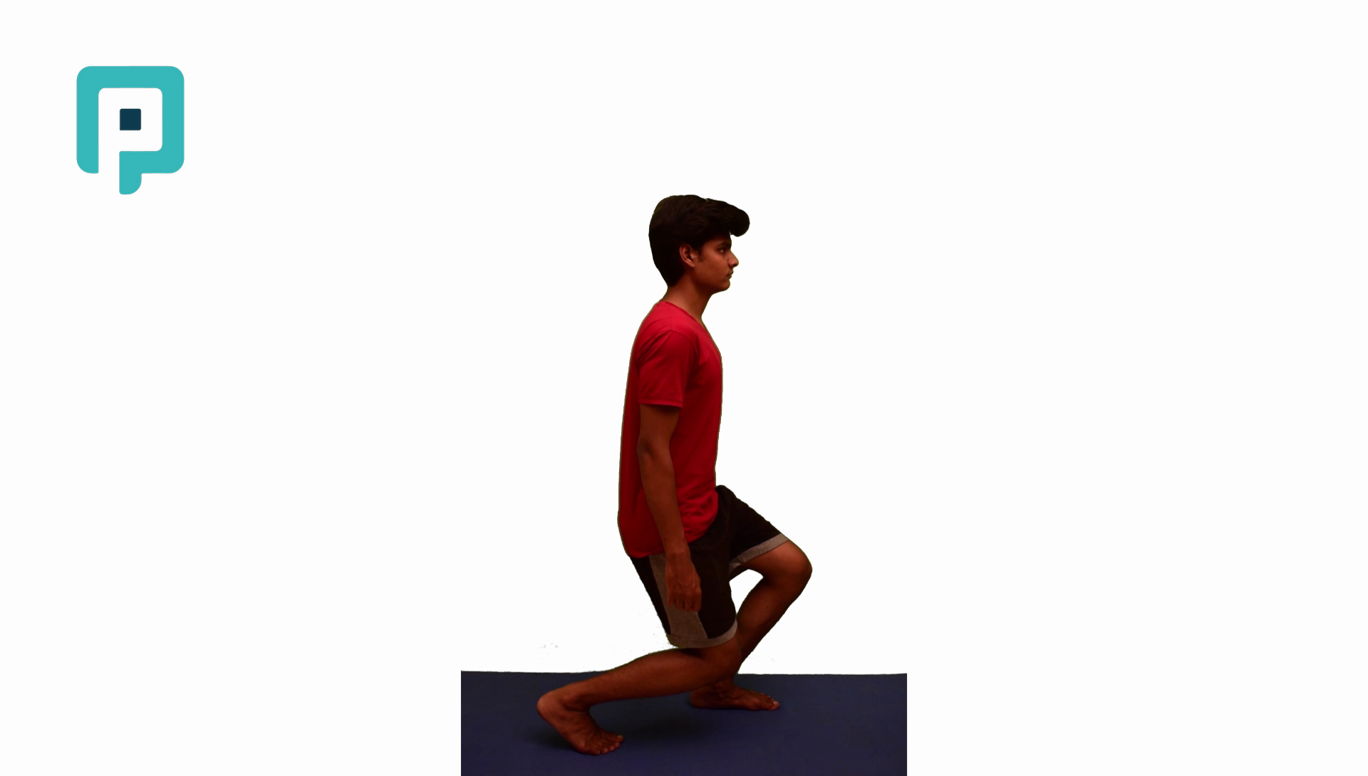 narrow lunge walk - beginner Lower Body exercise