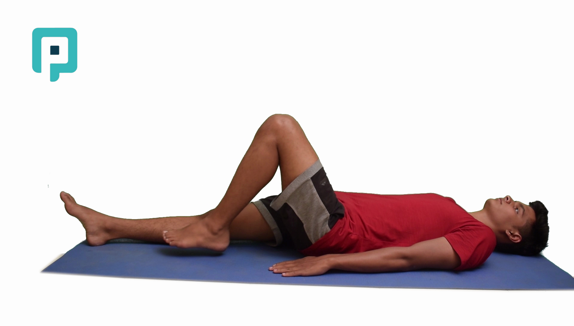 supine knee flexion - beginner Lower Body exercise