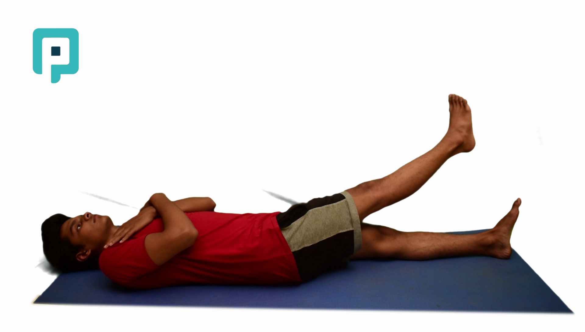 supine hip adduction - beginner Lower Body exercise