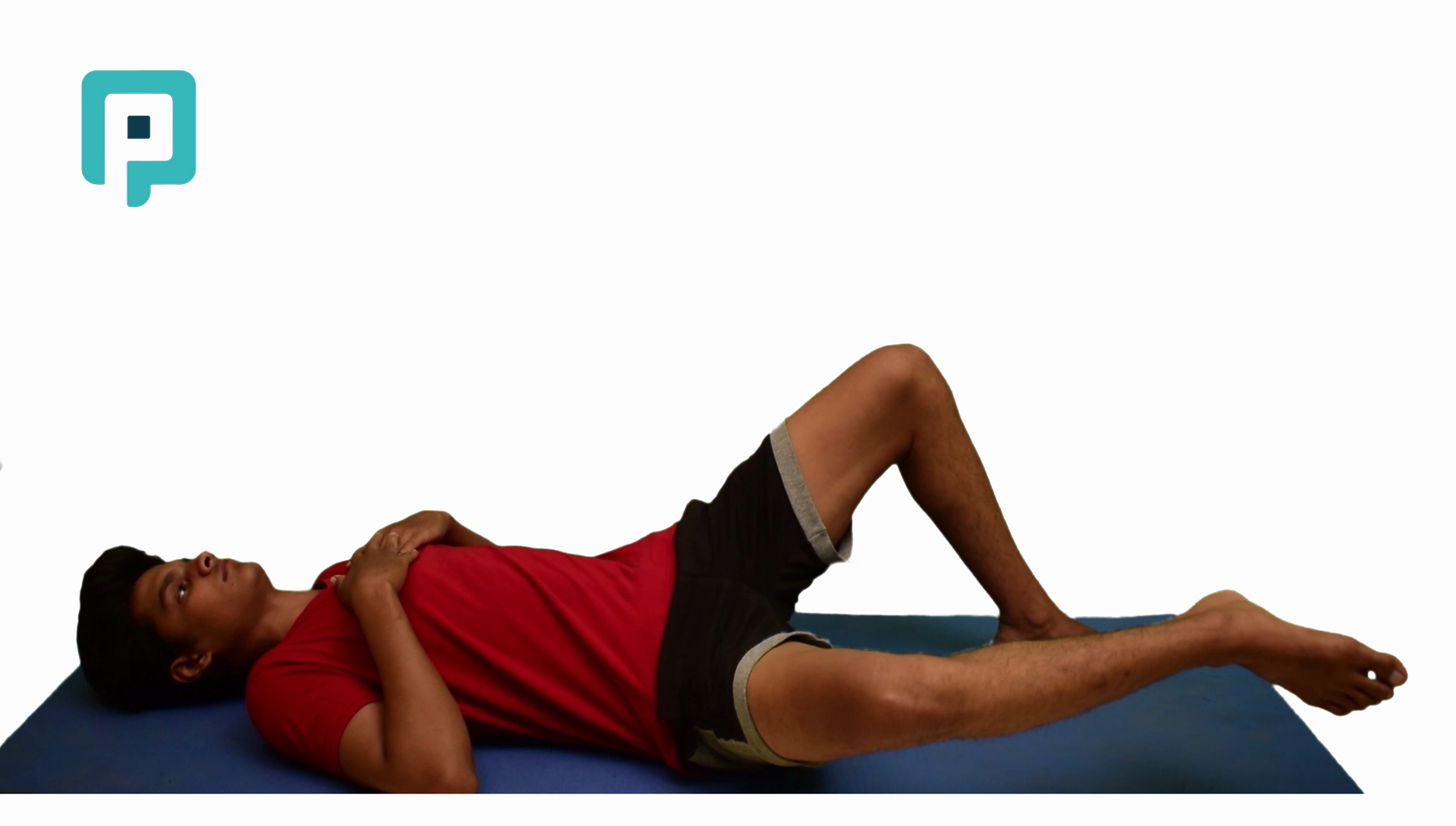 supine modified hip external rotation - beginner Lower Body exercise
