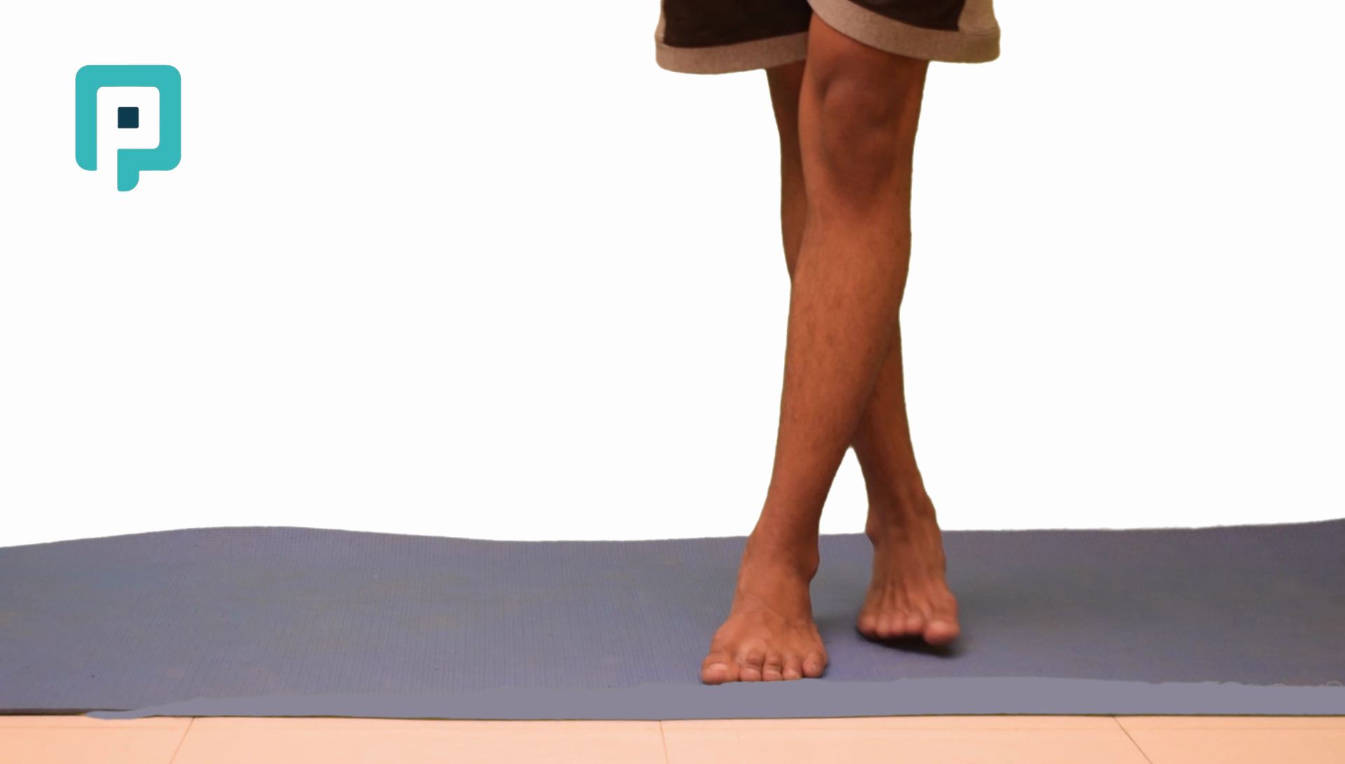 crossover walk with cross braid pattern - beginner Lower Body exercise